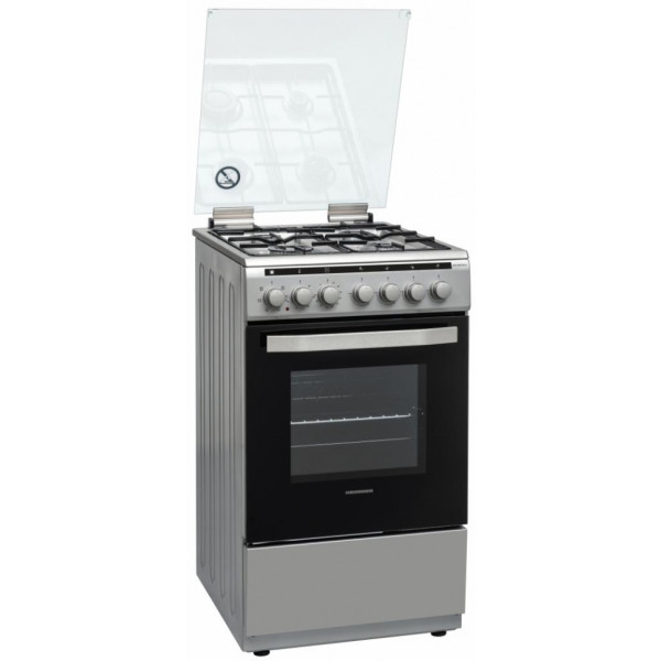 Фото - Плита газовая Heinner HFSC-V60LITGC-SL