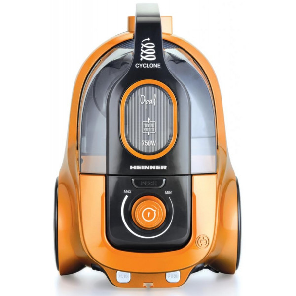 Фото - Пылесос для сухой уборки без мешка Heinner HVC-V750OR