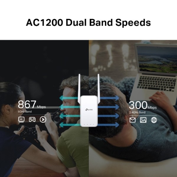 Фото - Усилитель беспроводного сигнала TP-Link RE315