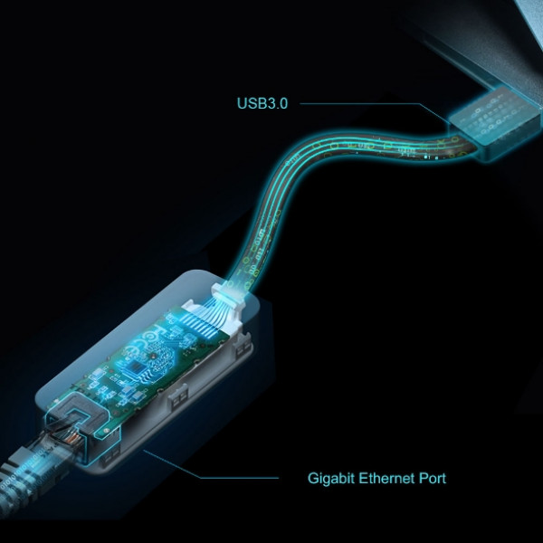 Фото - Перехідник USB- RJ-45 TP-Link UE306
