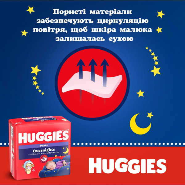 Фото - Одноразові підгузки-трусики Huggies Pant Розмір 6 (15-25 кг), 22 шт. (5029053581101)
