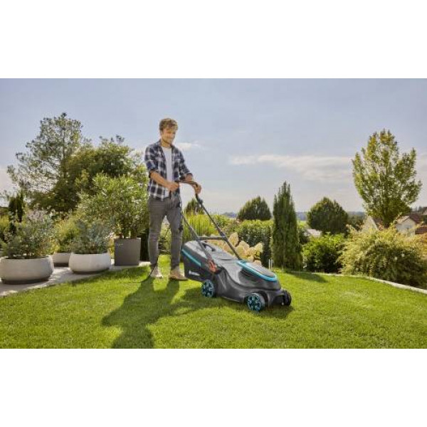 Фото - Газонокосарка електрична Gardena PowerMax 37/1800 G2 (14637-20.000.00)