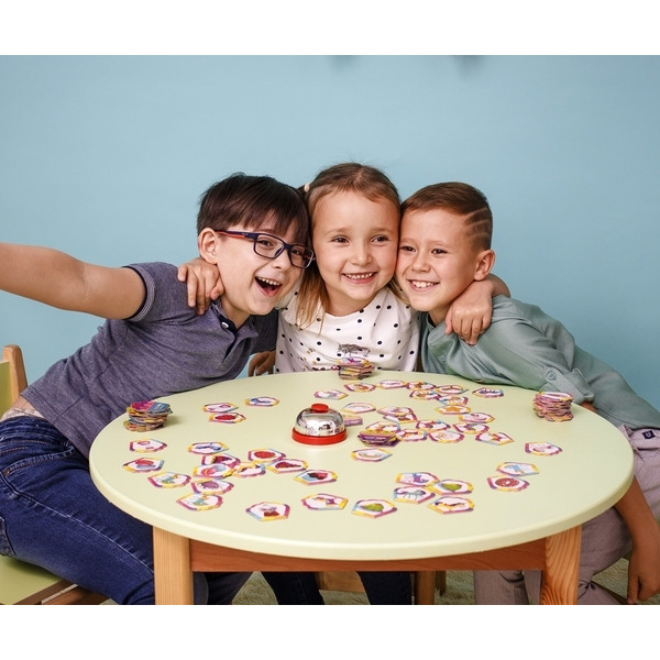 Фото - Настольная игра (5-7 лет) Vladi Toys со звонком "Зоркий глаз. Вкусняшки" (укр) (VT8010-15)