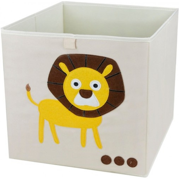 Фото - Коробка для хранения детская Handy Home Лев 33x33x33 см (CH03) Фото - Коробка для хранения детская Handy Home Лев 33x33x33 см (CH03)
