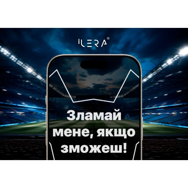 Фото - Захисне скло для смартфону ILera DeLuxe Incognito FullCover Glass for iPhone 16 Pro Max (iLInDL16PRMAX)