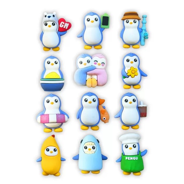 Фото - Ігрова фігурка-сюрприз Cool Things серії Pudgy Penguins - ПРИГОДИ ПІНГВІНА ПАКСА в асортимнті (PG006)