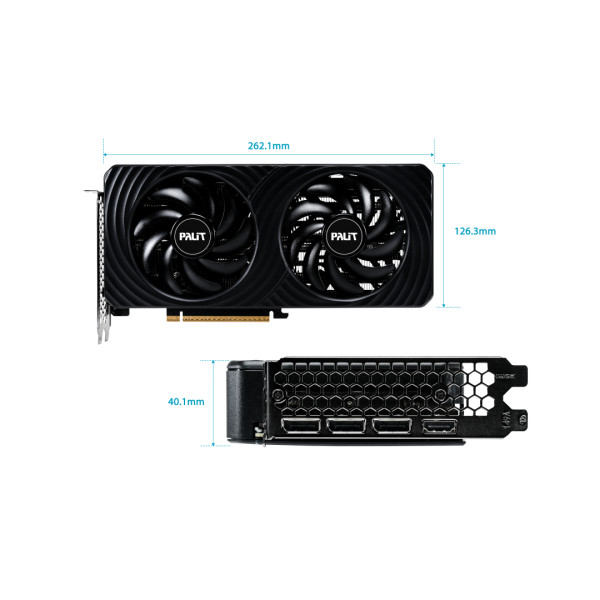 Фото - Відеокарта Palit GF RTX 5060 8GB GDDR7 Dual (NE75060019P1-GB2063D)