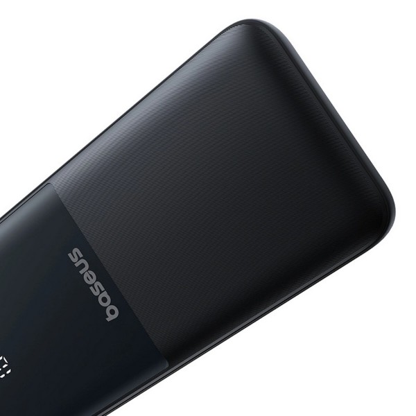 Фото - Батарея мобільна Baseus Lipow Dual-Cable 10000mAh 22.5W Black (P10079101123-00)