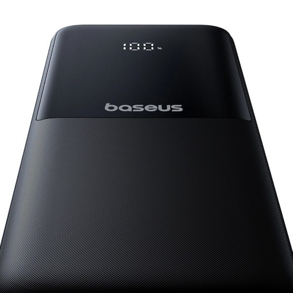 Фото - Батарея мобільна Baseus Lipow Dual-Cable 10000mAh 22.5W Black (P10079101123-00)