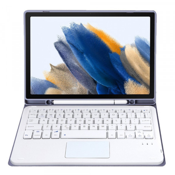 Фото - Чохол-клавіатура для планшета BeCover з бездротовою клавіатурою (TouchPad) for Apple iPad Air 11'' (M2)/iPad Air 11'' (M3) Purple (712600)