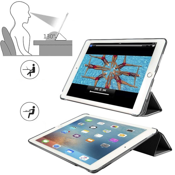 Фото - Чохол для планшету BeCover Tri Fold Hard for Apple iPad 9.7 2017/2018 A1822/A1823/A1893/A1954 Black (706863)