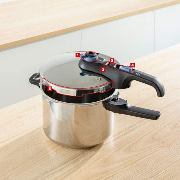 Фото - Скороварка Tefal P2580402 Secure Trendy 4 л