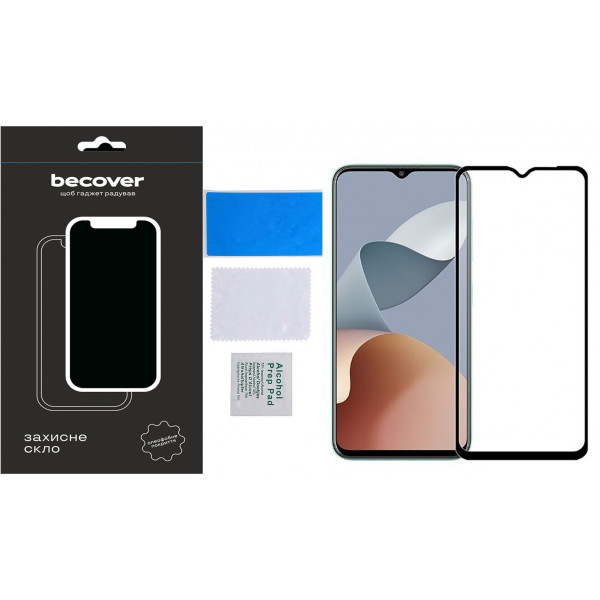 Фото - Захисне скло для смартфону BeCover ZTE Blade A73 Black (710629)