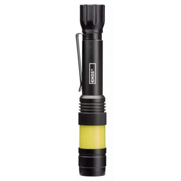 Фото - Ліхтар EMOS LED P3112 270Lm 2×AA, ручн.метал.фокус