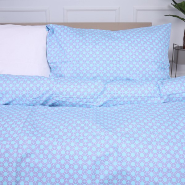 Фото - Комплект постельного белья MirSon King Size 220х240 см 17-4803 Ronchillone Ranforce Elite (2200009162466)