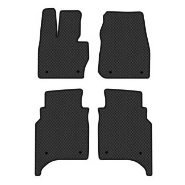 Фото - Коврики ворсовые в салон авто EVAtech Standard для Land Rover Range Rover Sport (L460) (LWB) 2022 3 поколение SUV EU черный кант (LR43839P4MS8VEB)
