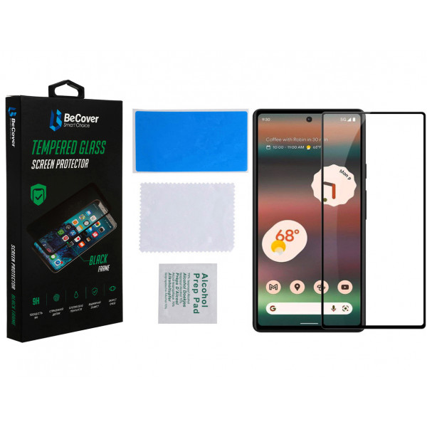 Фото - Защитное стекло для смартфона BeCover for Google Pixel 6A Black (708757)