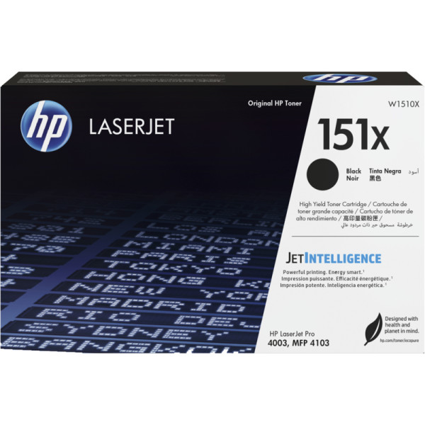 Фото - Картридж для лазерних принтерів/БФП HP 151X Black Original LaserJet Pro MFP 4103 (W1510X)