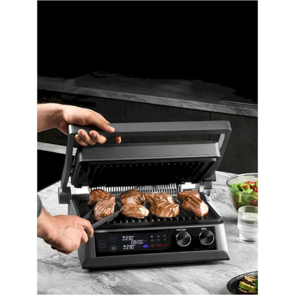 Фото - Гриль-барбекю електричний Polaris PGP 7003 SMOKELESS Graphite