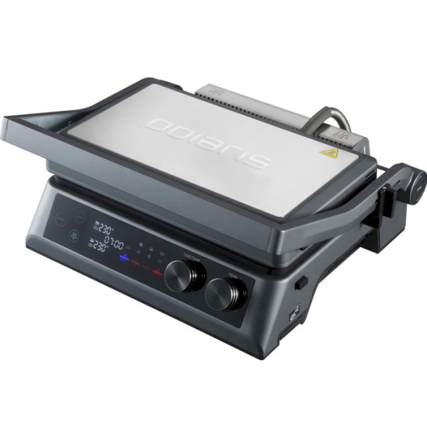 Фото - Гриль-барбекю електричний Polaris PGP 7003 SMOKELESS Graphite