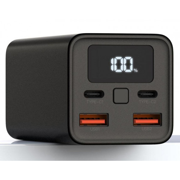 Фото - Батарея мобільна XO 20000mAh 65W  Black (PB97)