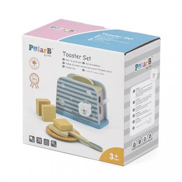 Фото - Сюжетно-рольова гра. Будинок. Побутова техніка PolarB з дерева (44017)