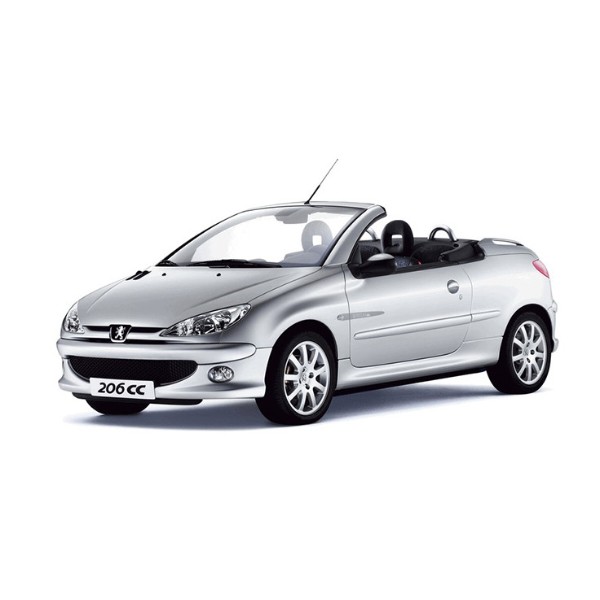 Фото - EVA коврик в багажник авто EVAtech для 206 CC (T16) Peugeot 2000-2008 1 поколение Coupe EU (PT42105B1RBB)