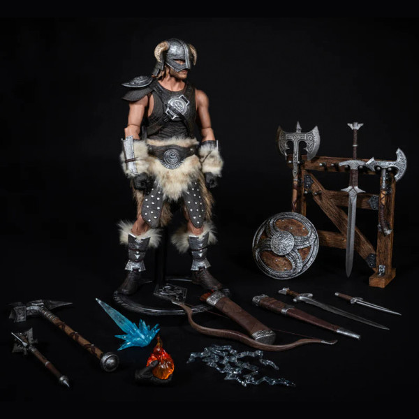 Фото - Колекційна фігурка PureArts THE ELDER SCROLLS Dragonborn Articulated Deluxe Scale 1/6 (PA002SKY)