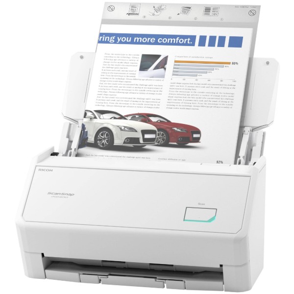 Фото - Сканер Fujitsu Ricoh ScanSnap iX2400 White (PA03870-B101)