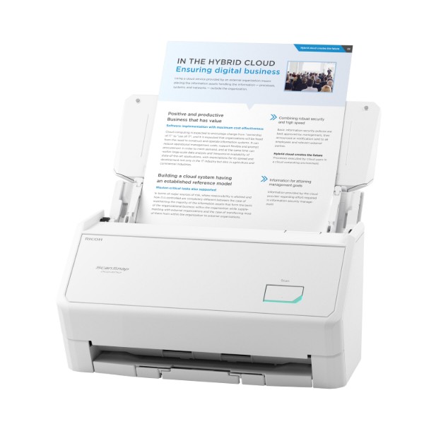 Фото - Сканер Fujitsu Ricoh ScanSnap iX2400 White (PA03870-B101)