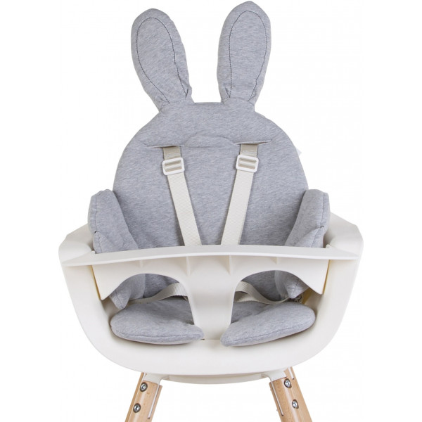 Фото - Вставка для стульчика для кормления Childhome Rabit/Grey (CCRASCJG)
