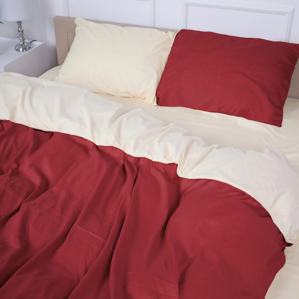 Фото - Комплект постільної білизни MirSon Gorafe (12-0712 + 19-1655) Mikrosatin Premium 143х210 см (2200007244089)
