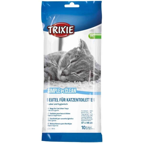 Фото - Пакеты для кошачьего лотка Trixie М 48х37 см 10 шт. (4011905040431) Фото - Пакеты для кошачьего лотка Trixie М 48х37 см 10 шт. (4011905040431)