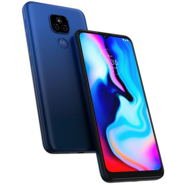 Фото - Смартфон Motorola E7 Plus 4/64GB Misty Blue (PAKX0008RS)