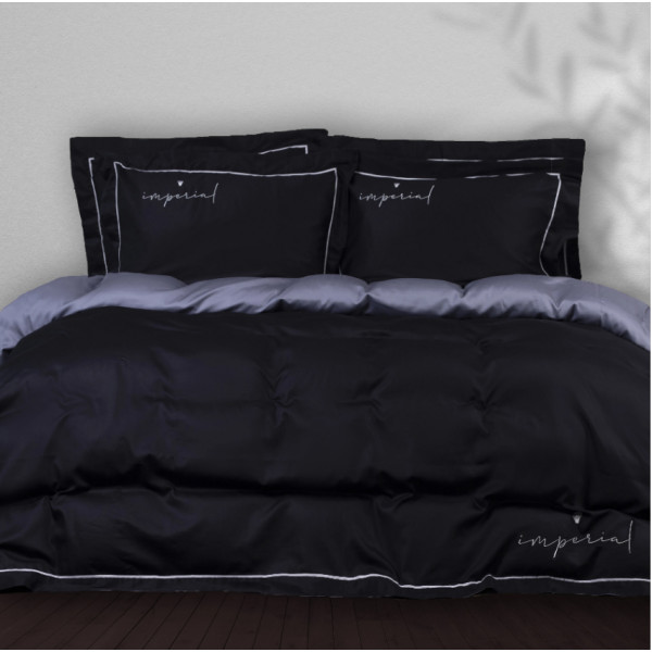 Фото - Простынь двуспальная MirSon Imperial Satin Palermo 180х200 см (2200008581862)
