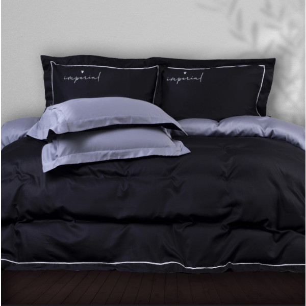 Фото - Простынь двуспальная MirSon Imperial Satin Palermo 180х200 см (2200008581862)