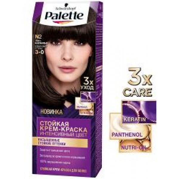 Фото - Фарба для волосся Schwarzkopf Prof. Palette N2 Темно-каштановий (3838905551566)