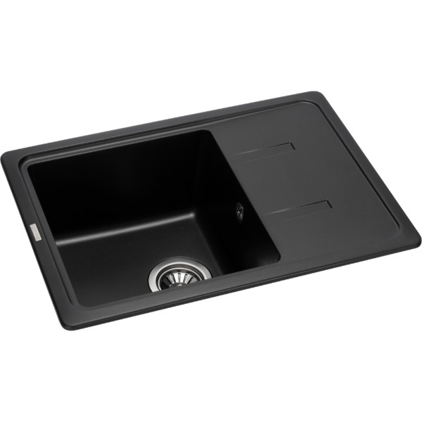 Фото - Мойка кухонная GRANADO Palma Black Shine