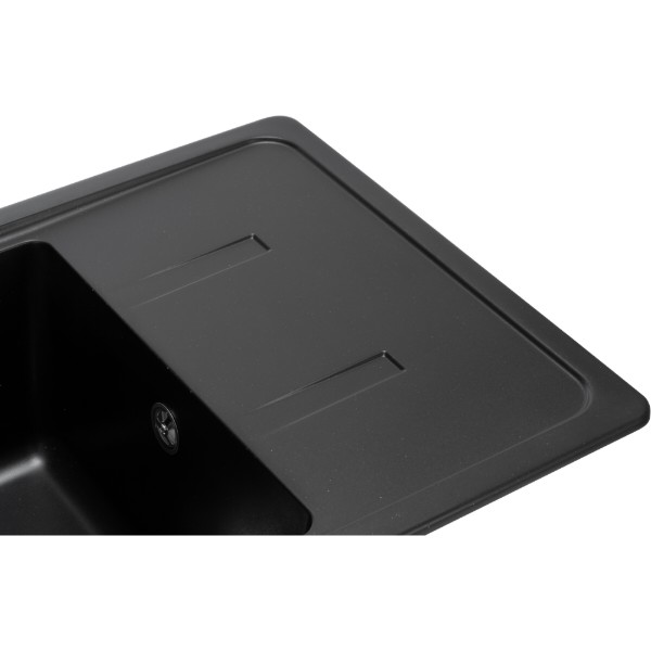 Фото - Мойка кухонная GRANADO Palma Black Shine