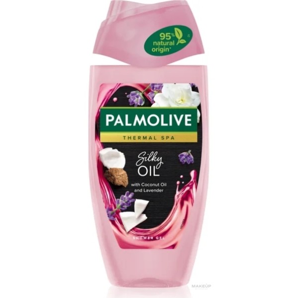 Фото - Гель для душу Palmolive 250 мл Термал Спа Шовкова Олія (8718951430556)