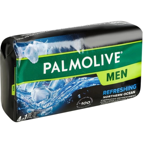 Фото - Тверде мило Palmolive 90 г д/чоловіків Northern Ocean 4в1 (8718951789272)