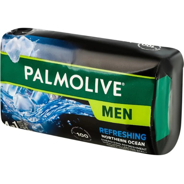 Фото - Тверде мило Palmolive 90 г д/чоловіків Northern Ocean 4в1 (8718951789272)