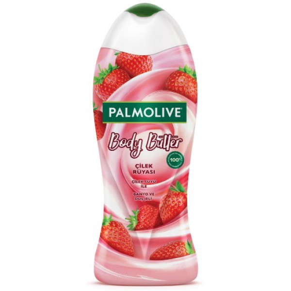 Фото - Гель для душу Palmolive 500 мл Олія для тіла Полуниця (8718951538818)