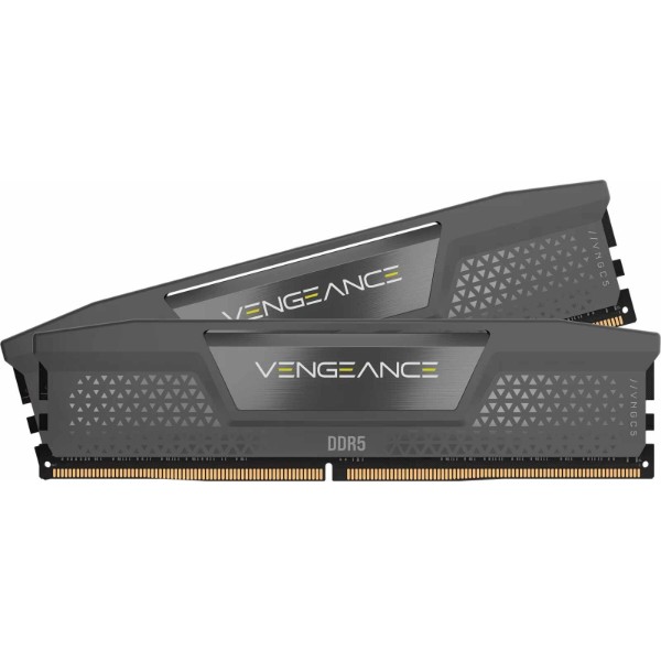Фото - Память DDR Corsair VENGEANCE DDR5 32GB (2 x 16GB) 6000 CL38-48-48-96 1.35V Intel XMP & AMD EXPO GREY (CMK32GX5M2D6000Z38)