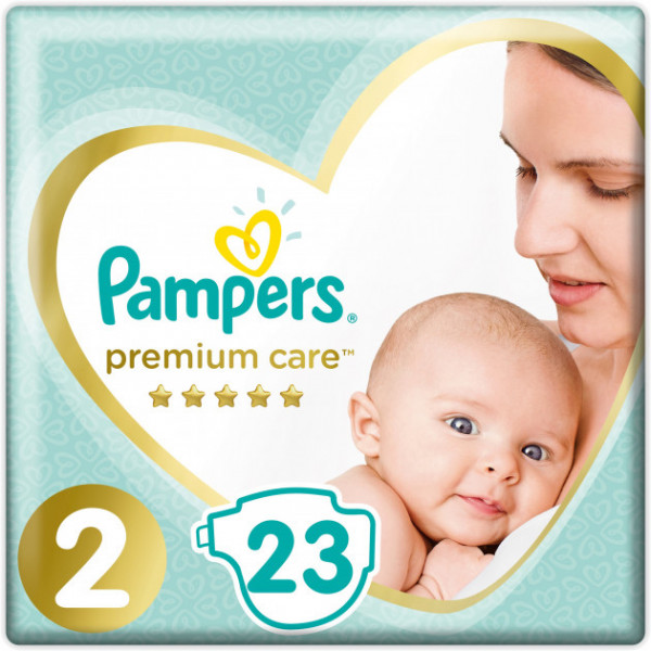Фото - Одноразовые подгузники Pampers PAMPERS PREMIUM MICRO 2Р 22ШТ