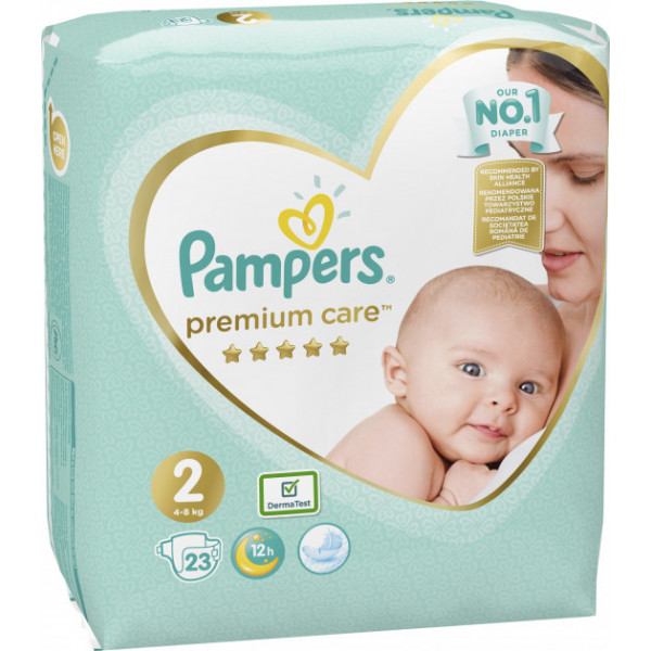 Фото - Одноразовые подгузники Pampers PAMPERS PREMIUM MICRO 2Р 22ШТ