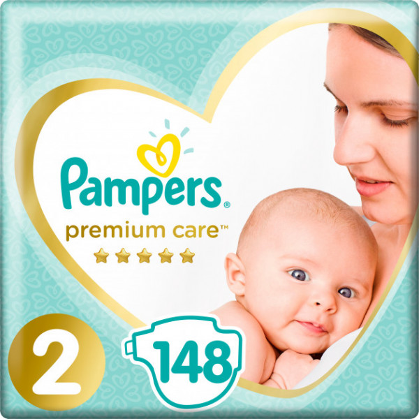 Фото - Одноразовые подгузники Pampers Premium 2 Mini 148 шт. (4015400770275)