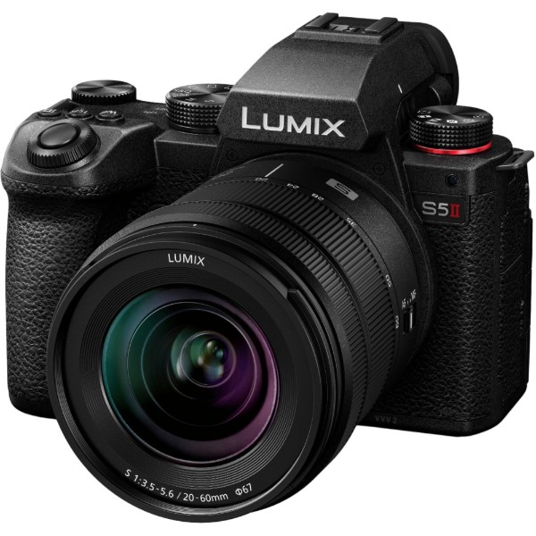 Фото - Фотокамера бездзеркальна Panasonic Lumix DC-S5 II Kit 20-60mm Black (DC-S5M2KEE)