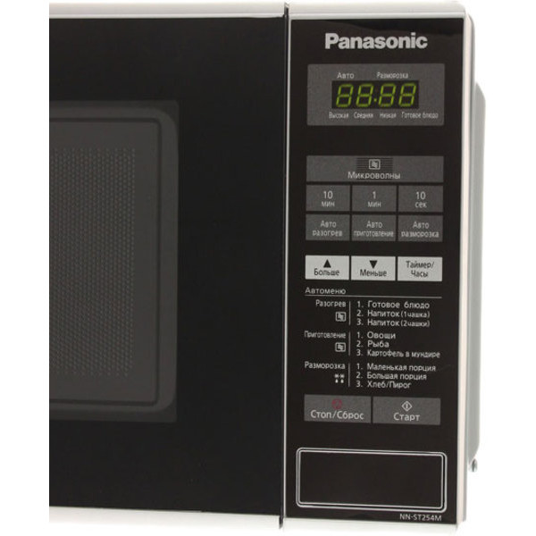 Фото - Мікрохвильова піч (НВЧ) Panasonic NN-ST254MZPE