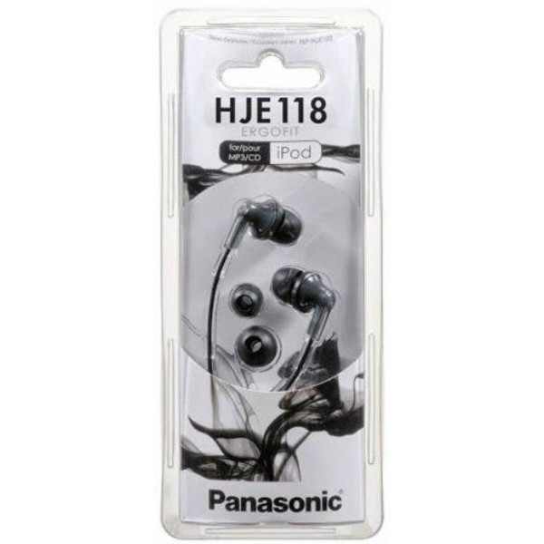 Фото - Навушники вкладиші Panasonic RP-HJE118GU-K